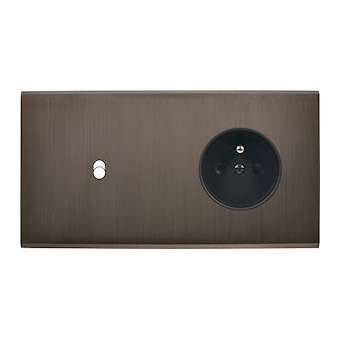 Façade CONFIDENCE LAITON CANON DE FUSIL DOUBLE HORIZONTALE B1 PC|Modelec-MD8261-414M