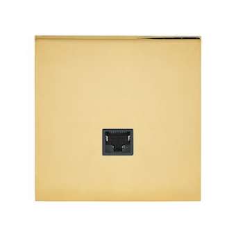 Art d'Arnould univers Epure prise RJ45 catégorie6 FTP - or miroir|Arnould-ARD67725