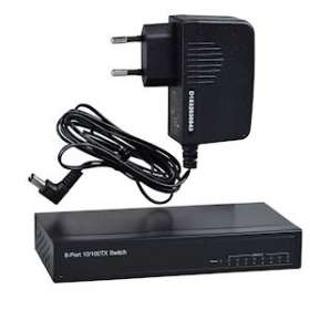 LexCom Home - switch informatique - 10/100Mbps - 8 ports|Schneider Electric-SCHVDIR523001
