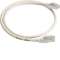 Cordon de brassage RJ45/RJ45 Grade 1 longueur 0.6m