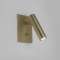 Liseuse Enna Square Switched LED Or mat IP20