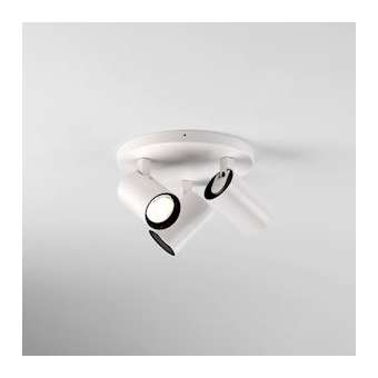 Spot Aqua Triple Round Blanc mat IP44|Astro lighting-AHT1393002
