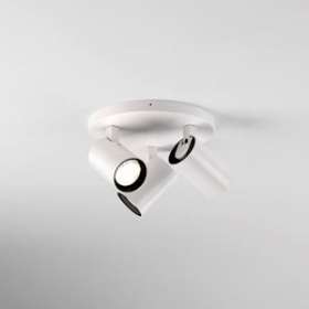 Spot Aqua Triple Round Blanc mat IP44|Astro lighting-AHT1393002