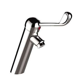 Mitigeur de lavabo h 100 mm s 106 mm - commande au coude - sans vidage|Sanifirst-SAN75841