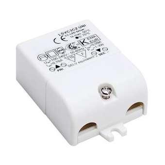 Alimentation LED, intérieur, blanc, 3W, 700mA, serre-câble inclus|SLV-DC5464200