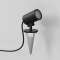 Spot Bayville Spike Spot 12V Noir texturé IP65