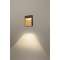 FLATT, applique extérieure, anthracite/imitation bois, LED, 14W, 3000/4000K, IP6