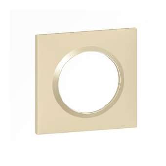 Plaque carrée dooxie 1 poste finition dune|Legrand-LEG600811