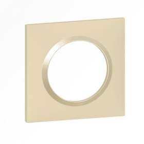 Plaque carrée dooxie 1 poste finition dune|Legrand-LEG600811