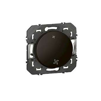 Interrupteur commande VMC dooxie finition noir|Legrand-LEG095273