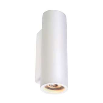 PLASTRA, applique intérieure, blanc, GU10/QPAR51, 2x 35W max, plâtre|SLV-DC5148060