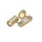 ENOLA B spot 2, applique et plafonnier, laiton, GU10, max. 2x50W|SLV-DC5152023