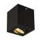 TRILEDO, plafonnier intérieur, simple, carré, noir, LED, 8,1W, 3000K|SLV-DC5113940