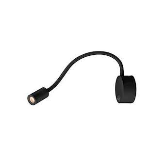 DIO FLEX PLATE LED applique, noir, 1,9W, 2700K|SLV-DC51002430