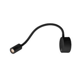 DIO FLEX PLATE LED applique, noir, 1,9W, 2700K|SLV-DC51002430