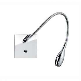 LIZA 2 ET3 - Liseuse avec inter 2,3W 3000K 110lm 40DEG 30000h, encastrée, chromé|Aric-ARI50252