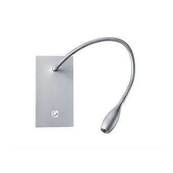 LIZA 3 ET3 - Liseuse 3,3W 3000K 145lm 40DEG 30000h dimmable, encastrée, grise|Aric-ARI50253