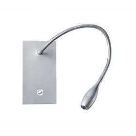 LIZA 3 ET3 - Liseuse 3,3W 3000K 145lm 40DEG 30000h dimmable, encastrée, grise|Aric-ARI50253