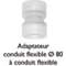 Raccord pour conduit flexible d80|Atlantic PAC et Chaudières-AEN073441