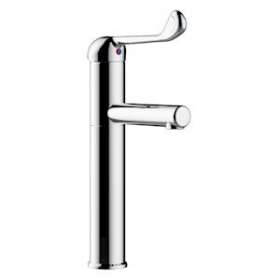 Mitigeur à bec orientable sans vidage h200 s150 Commande au coude - Modul'Mix|Sanifirst-SAN75131