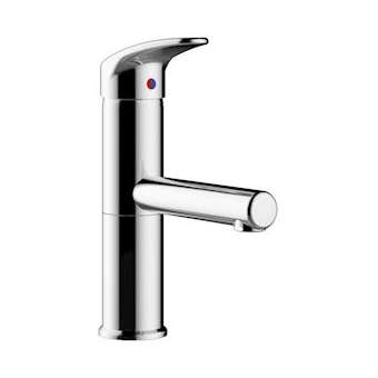 Mitigeur à bec orientable sans vidage h100 s150 Manette pleine - Modul'Mix|Sanifirst-SAN75124