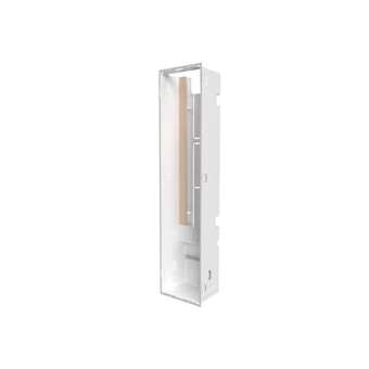 Bac 1 travée PC+4R+ VA avec TC intégré 200 mm de profondeur BL|Atole-AOEBT720CBL