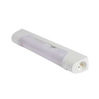 Applique Prismaline avec inter + prise 2P + T à équiper de tube S19|Sarlam-SLM189909