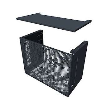 Habillage groupe T1 Baroque avec Capot Gris RAL 7016|Atole-AOEHCI101HGR