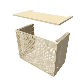 Habillage groupe T3 Baroque avec Capot Crème RAL 1015|Atole-AOEHCI301HCR