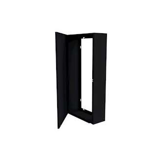 Coffret d'hab. PC+2R 670 x 340 x 140 mm - Noir RAL9005 MAT|Atole-AOERCH200NR