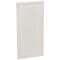 Coffret modulaire encastré 4 rangée 48+8 modules porte métal extra plate blanche