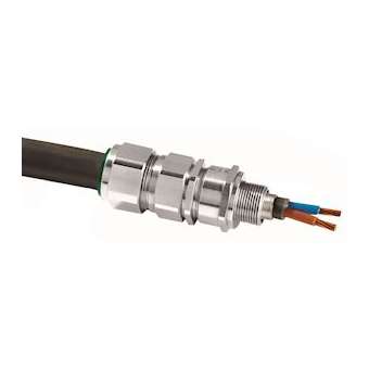 E1FW - Presse etoupe cable arme Laiton nickelé 1/2' NPT ATEX / IECEx|Atx Appleton-ATX20E1FW0505