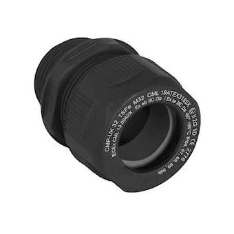 TS - Presse etoupe cable non arme Polyamide M50 noir ATEX / IECEx|Atx Appleton-ATX50DTSPE1TAL
