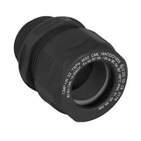 TS - Presse etoupe cable non arme Polyamide M50 noir ATEX / IECEx|Atx Appleton-ATX50DTSPE1TAL