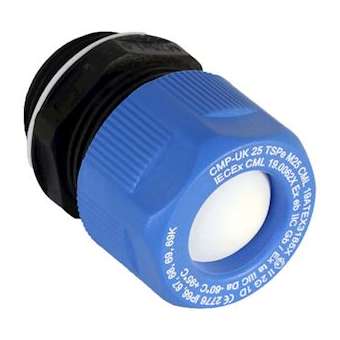 TS - Presse etoupe cable non arme Polyamide M40 bleu ATEX / IECEx|Atx Appleton-ATX40DTSPE1TA4L
