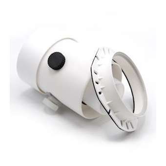 Adaptateur à bride verticale en D 60/100 mm pour ventouse|Auer-AUE710401