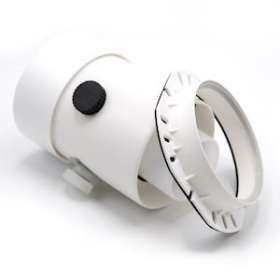 Adaptateur à bride verticale en D 60/100 mm pour ventouse|Auer-AUE710401