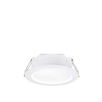 Uni-Fit - Downlight LED IP44 RE2020 IK06 240V 15W 100DEG 830 BL|Aurora-ABIENDL1530