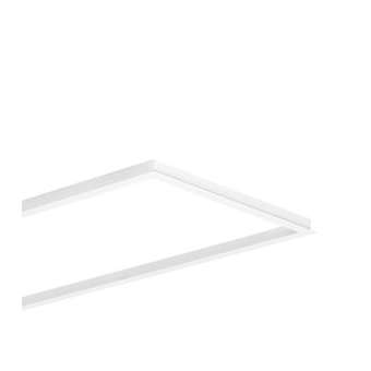 Edgelite - Cadre d'encastrement aluminium pr dalle 1200x600mm blanc|Aurora-ABIENCRM1260A
