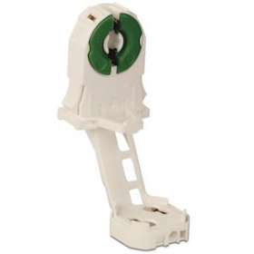 Douille tube fluo G13 H 35mm combiné avec porte starter|Aurora-ABIDA521