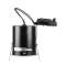 Spot RTIGHT GU10 rond orientable, alu brossé IP20|Europole-POL62413