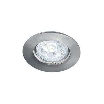 DISK - Encastré GU10, rond, fixe, nickel, lampe non incl.,conxDEGs/outil|Aric-ARI4882