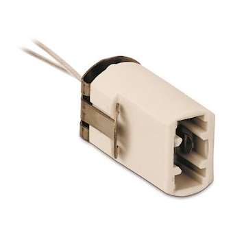 Douille stéatite G9 + clips + fils 15cm|Aurora-ABIDA814