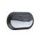 OVO 270TP - Hublot Ext. IP65 IK10, ovale, noir, E27 40W max., lpe non incl.
