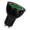 Led Couleur Par16 Gu10 Dim 5.5W Vert 50D