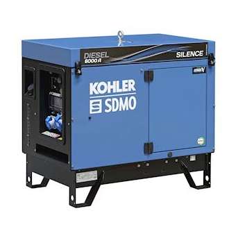 Groupe electrogene chantier moteur diesel kohler ohv kd 15-440 C5 SILENCE|Sdmo industries-SDMDIESEL6000ASILENCEC5