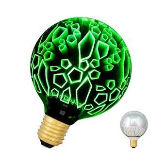 Led Magic 3D G95 E27 4.5W Shards Vert|Bailey-BIY80100040412