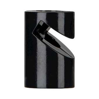 Serre-Câble Plafond/Mur Plastique Tube Noir|Bailey-BIY142295