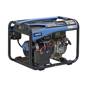 Groupe electrogene chantier moteur diesel kohler ohv kd 15-440 C5|Sdmo industries-SDMDIESEL6000EXLC5