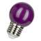 Led Party G45 E27 1W Violet